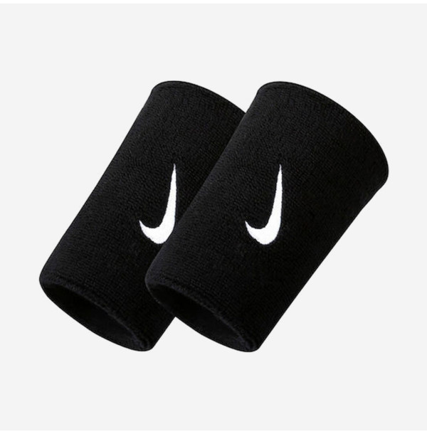 Напульсники Nike Swoosh Double Wide Wristband Black NNN05010OS
