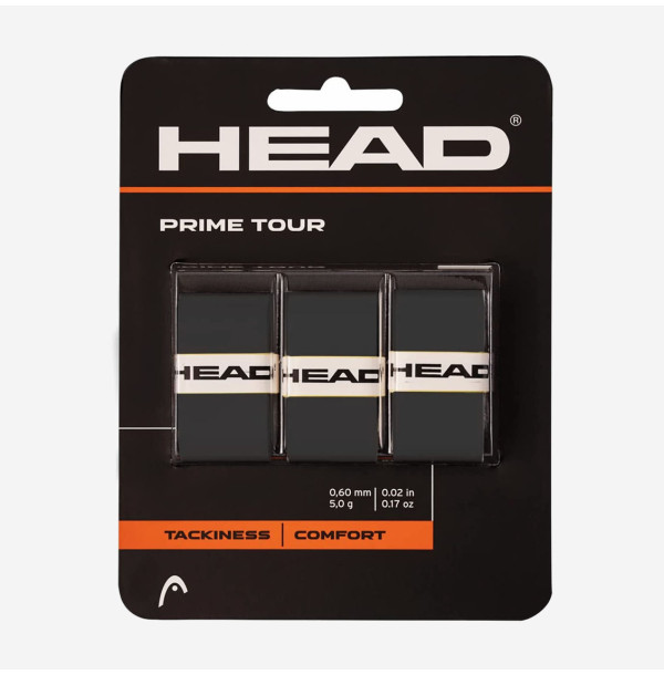 Намотки Head Prime Tour 285621 Black 3pcs