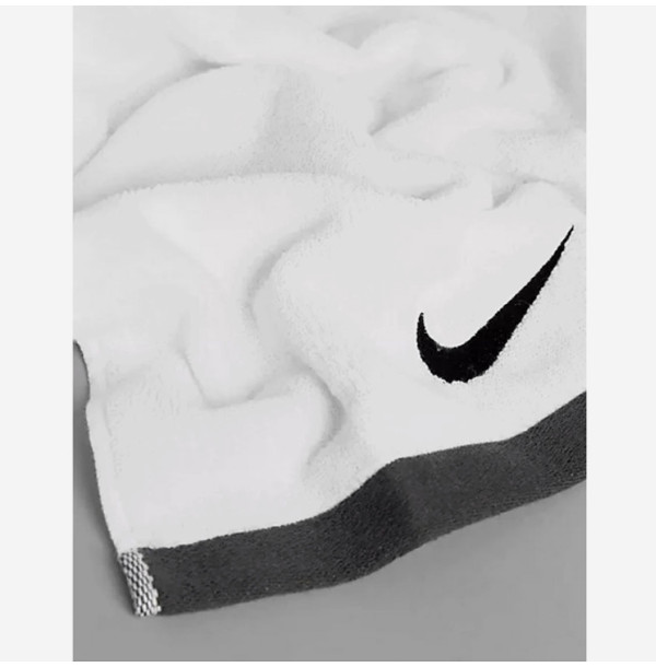 Полотенце Nike Fundamental Towel Large White/Black 60x120см