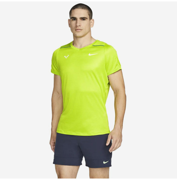 Теннисная футболка Nike Court Rafa Nadal Challenger Tennis Top Shirt DD8547-321