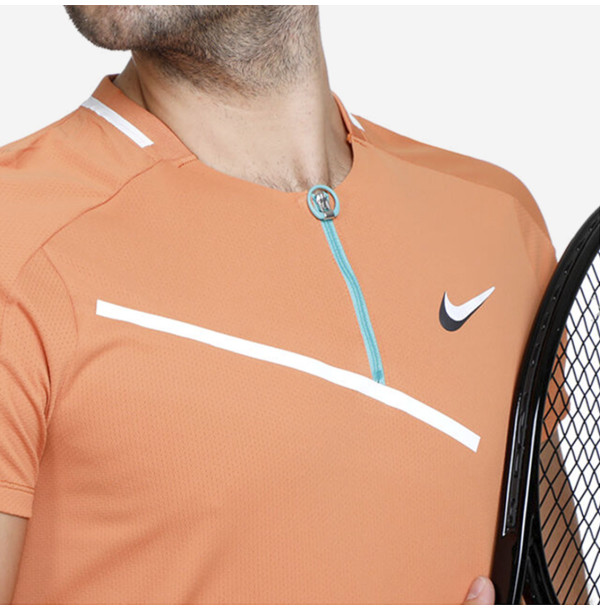 Теннисная футболка Nike Spring Slam Ultimate Zip Polo DD8309-808