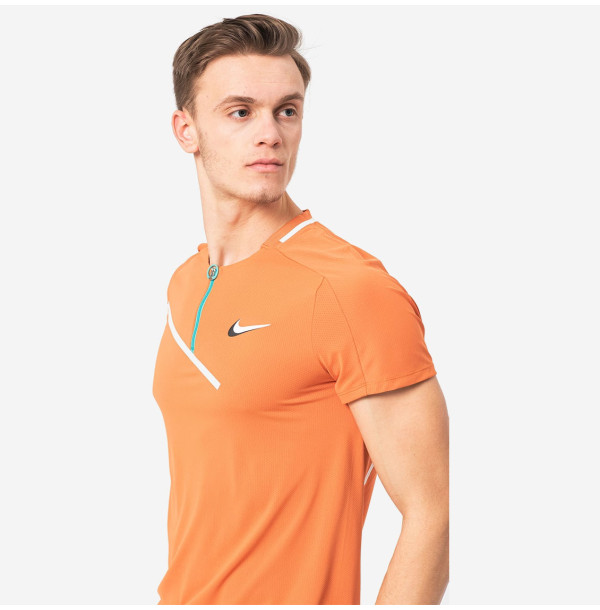 Теннисная футболка Nike Spring Slam Ultimate Zip Polo DD8309-808