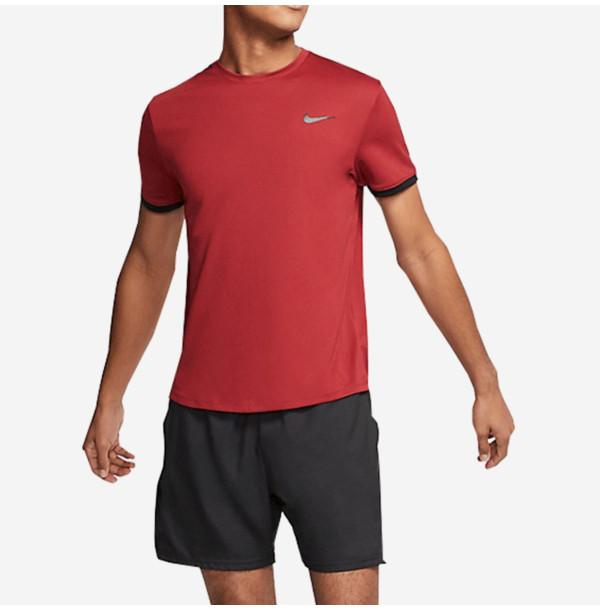 Теннисная футболка Nike Court Dry Crew 939134-613
