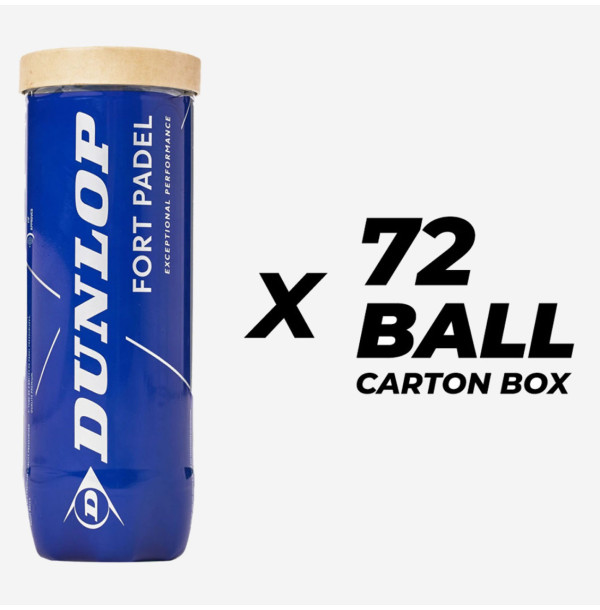 Мячи для падела Dunlop Fort Padel 72ball