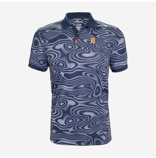 Теннисное поло Nike Polo Dri-Fit Heritage Printed FD5400-437