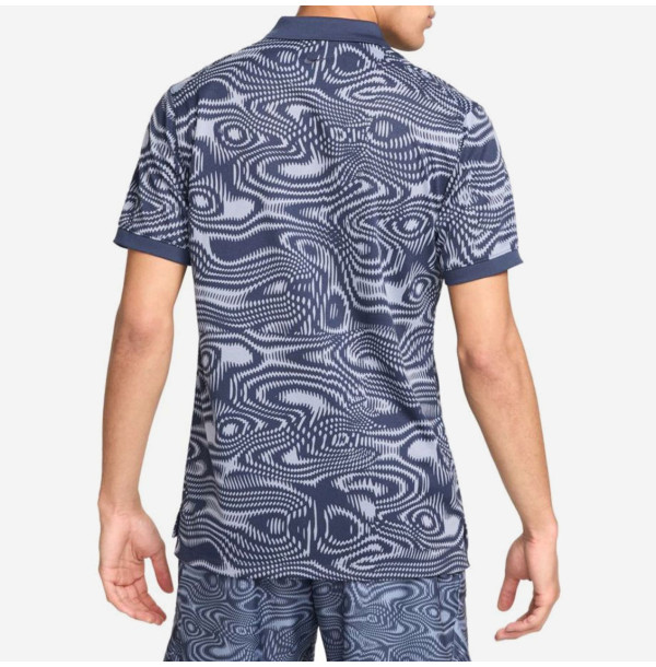 Теннисное поло Nike Polo Dri-Fit Heritage Printed FD5400-437