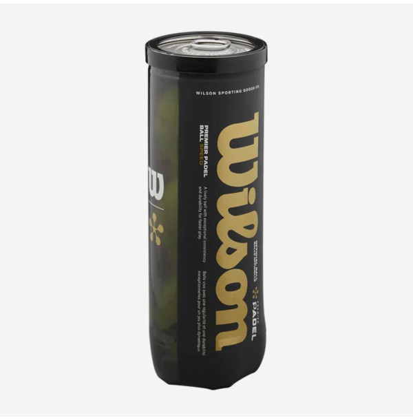 Мячи для падела Wilson Premier Padel Speed Balls 3ball WR8908501001