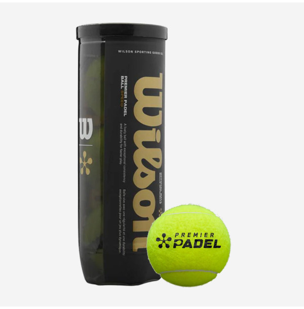Мячи для падела Wilson Premier Padel Speed Balls 3ball WR8908501001