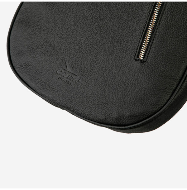 Чехол для падел ракетки Cork Padel Racket Leather Cover Black