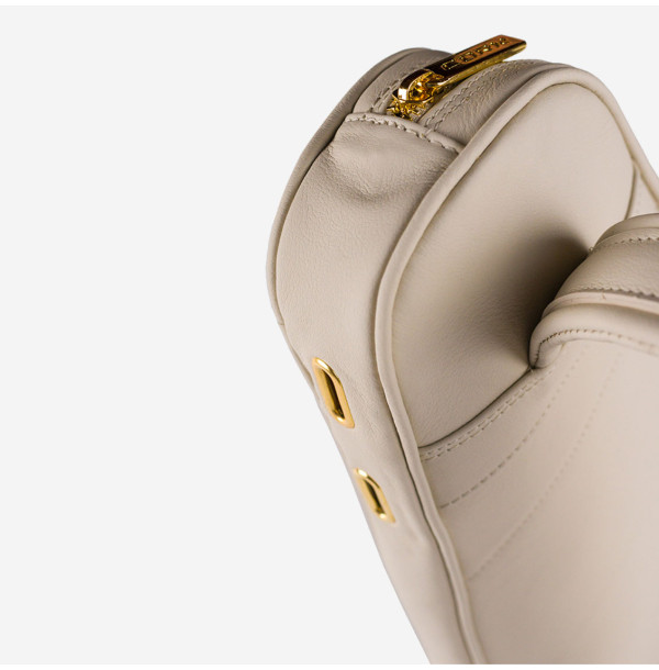 Чехол для падел ракетки Cork Padel Racket Leather Cover White