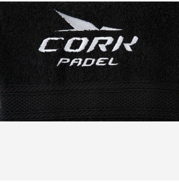 Полотенце для падела Cork Padel Bath Towel Black