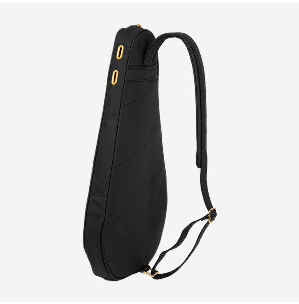 Чехол для падел ракетки Cork Padel Racket Leather Cover Black/Gold