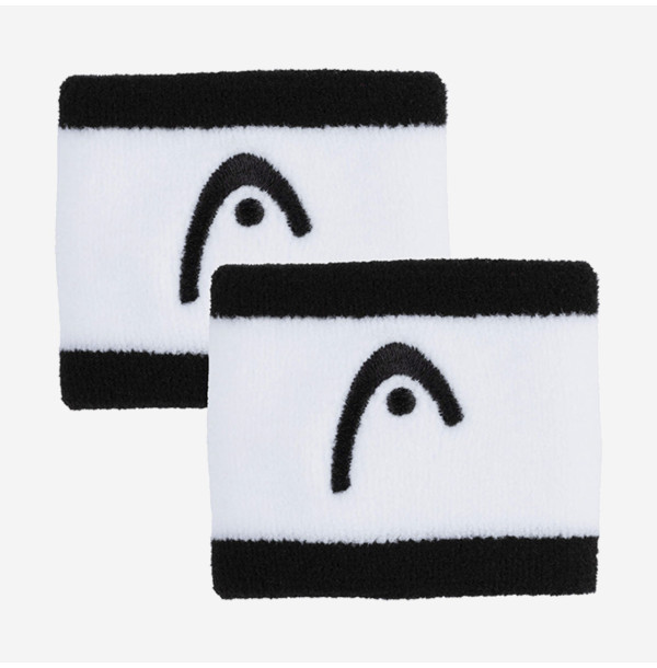 Напульсники Head Wristband striped 2.5 BKWH 285866