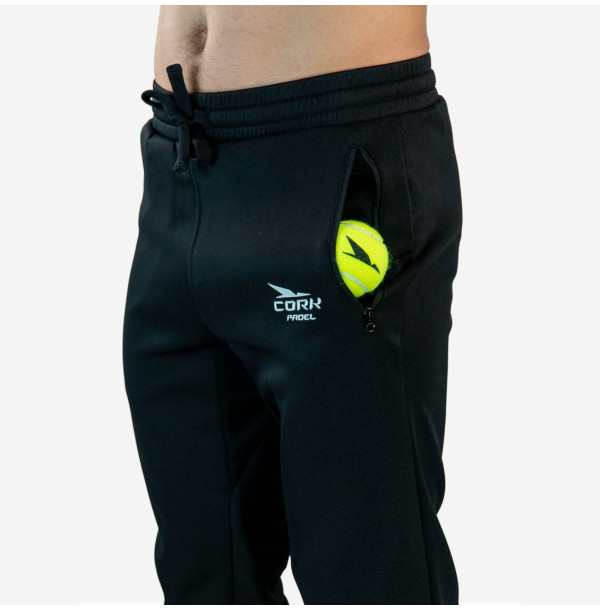 Мужские штаны Cork Padel Sweatpants Black