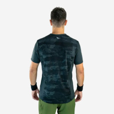 Футболка для падела Cork Padel T-shirt Print Black