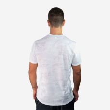 Футболка для падела Cork Padel T-shirt Print White