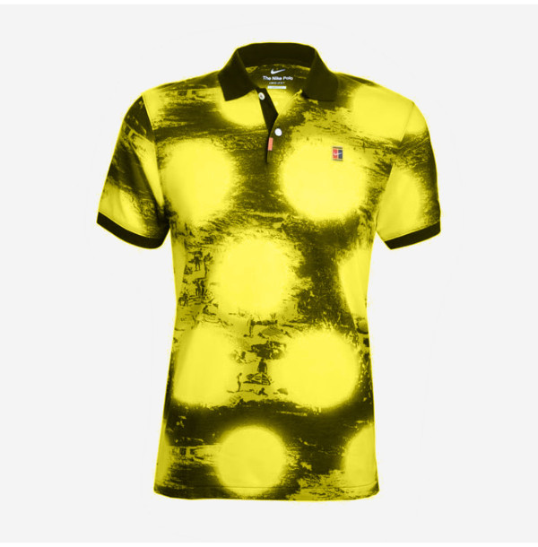 Теннисное поло Nike Heritage Slim Fit Printed Polo DV9048-731