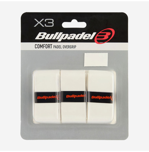 Намотки Bullpadel GB-1200 Comfort 3psc Blanco