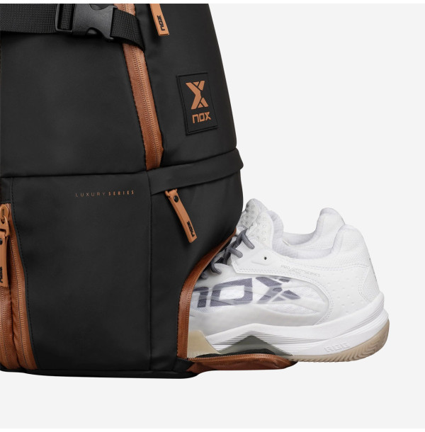 Рюкзак для падела Nox Luxury Open Series Backpack Black/Brown
