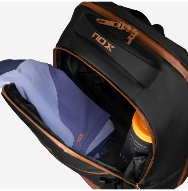 Рюкзак для падела Nox Luxury Open Series Backpack Black/Brown