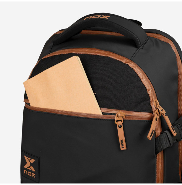 Рюкзак для падела Nox Luxury Open Series Backpack Black/Brown