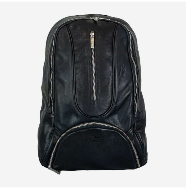 Рюкзак для падела Cork Padel Leather Backpack Black/Silver