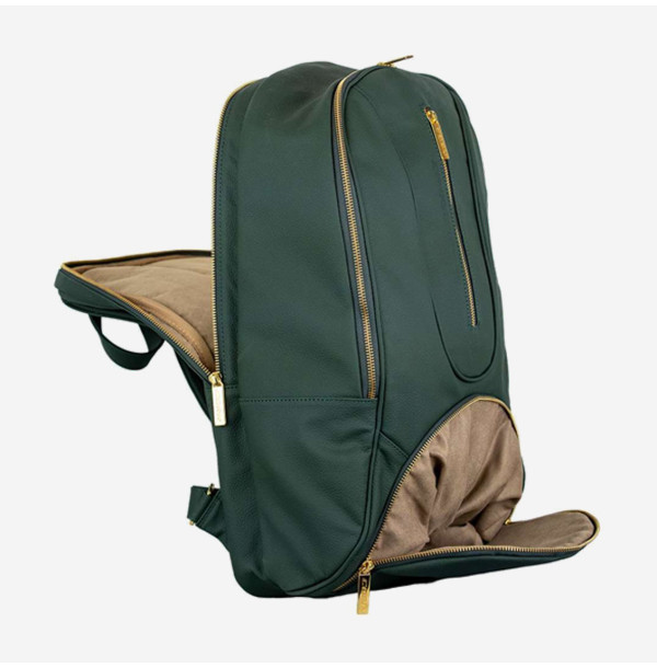 Рюкзак для падела Cork Padel Leather Backpack Green/Gold
