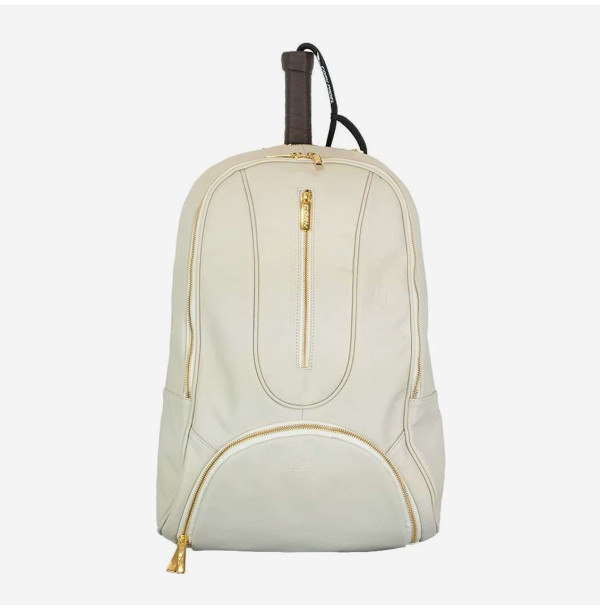 Рюкзак для падела Cork Padel Leather Backpack White