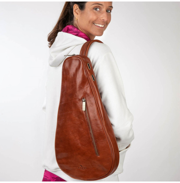 Чехол для падел ракетки Cork Padel Racket Leather Cover Brown