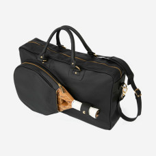Сумка для падела Cork Padel Vintage leather Bag Black/Gold