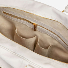 Сумка для падела Cork Padel Vintage leather Bag White/Gold