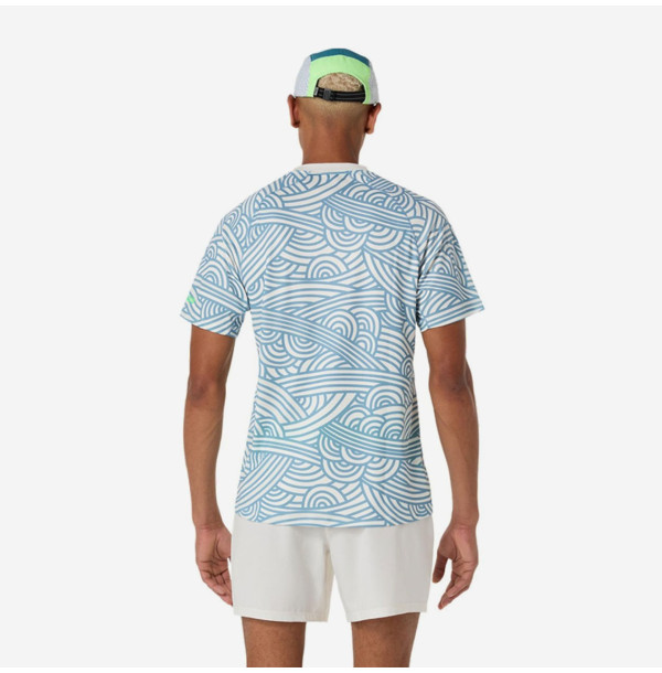 Теннисная футболка Asics Padel Court All Over Print 2041A385-100