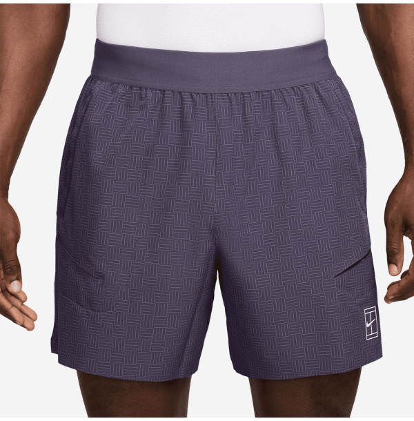 Теннисные шорты Nike Court Advantage Printed 6in Shorts Dark IB1071-573