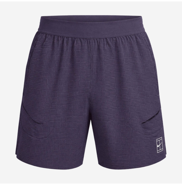 Теннисные шорты Nike Court Advantage Printed 6in Shorts Dark IB1071-573