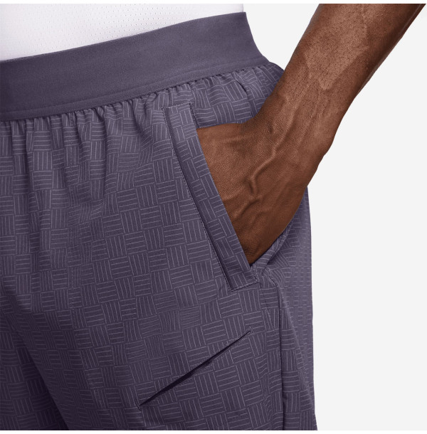 Теннисные шорты Nike Court Advantage Printed 6in Shorts Dark IB1071-573