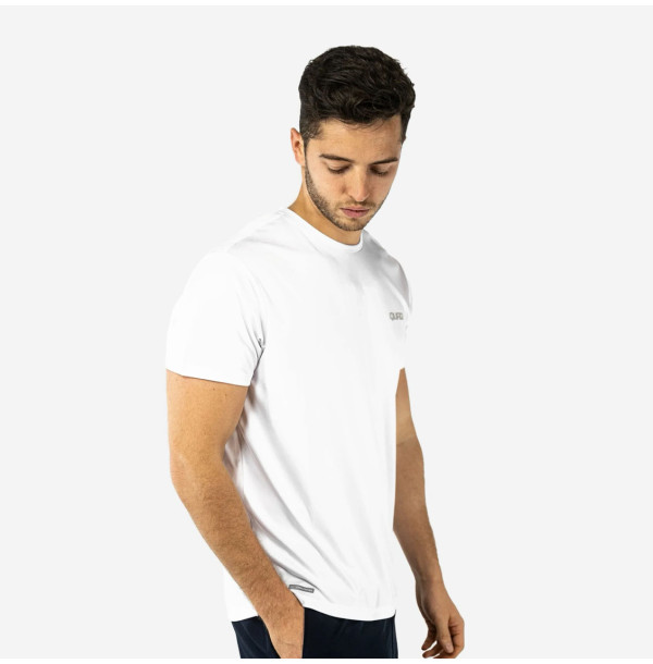 Теннисное поло Quad Men Elemental T-Shirt Off White