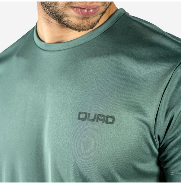 Теннисное поло Quad Men Elemental T-Shirt Balsam Green