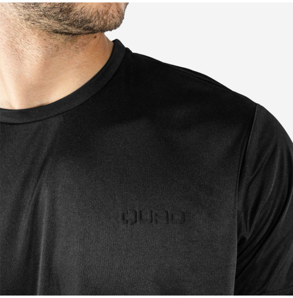 Теннисное поло Quad Men Elemental T-Shirt Black