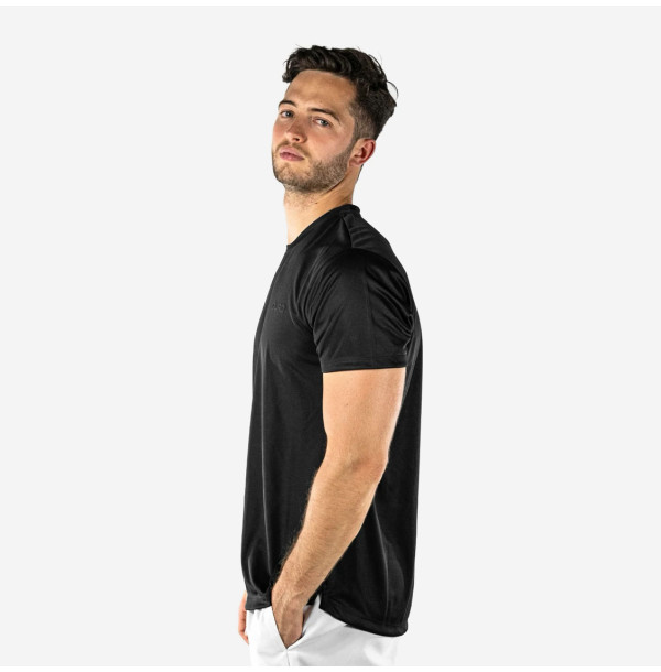 Теннисное поло Quad Men Elemental T-Shirt Black