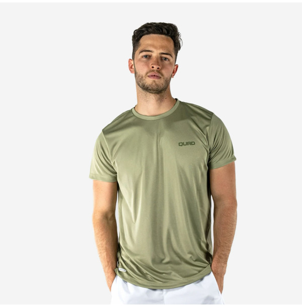 Теннисное поло Quad Men Elemental T-Shirt Green