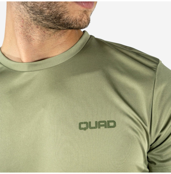 Теннисное поло Quad Men Elemental T-Shirt Green
