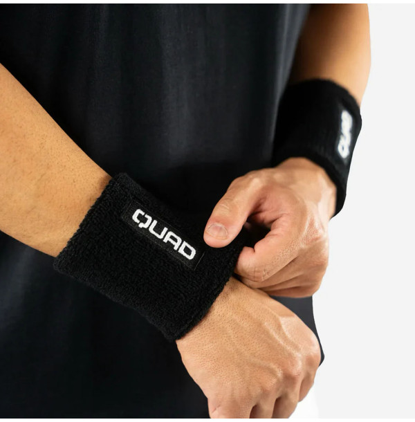 Напульсники для падела Quad Padel Wristband Black
