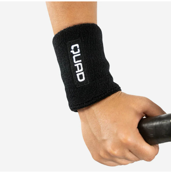 Напульсники для падела Quad Padel Wristband Black