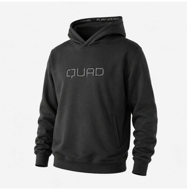 Худи Quad Signature Hoodie Grey