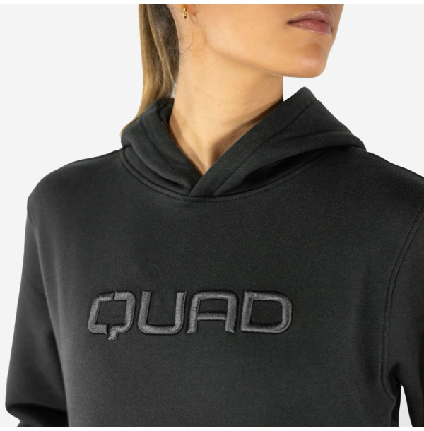 Худи Quad Signature Hoodie Grey