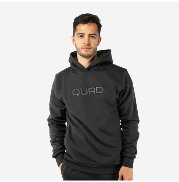 Худи Quad Signature Hoodie Grey