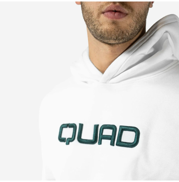 Худи Quad Signature Hoodie White