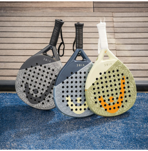 Ракетка для падела Head Vibe 2026 grey/orange 226116