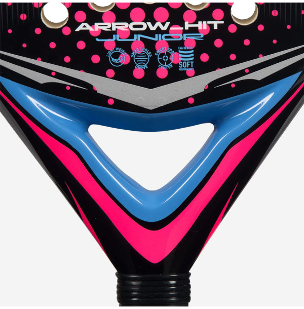 Ракетка для падела Adidas Arrow Hit White/Pink Junior AR4CA3U54