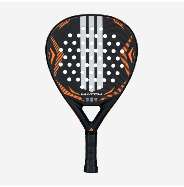 Ракетка для падела Adidas Match Black 2026 AR5GA3U23